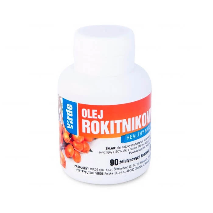 Virde duindoornolie, 90 gelatine capsules