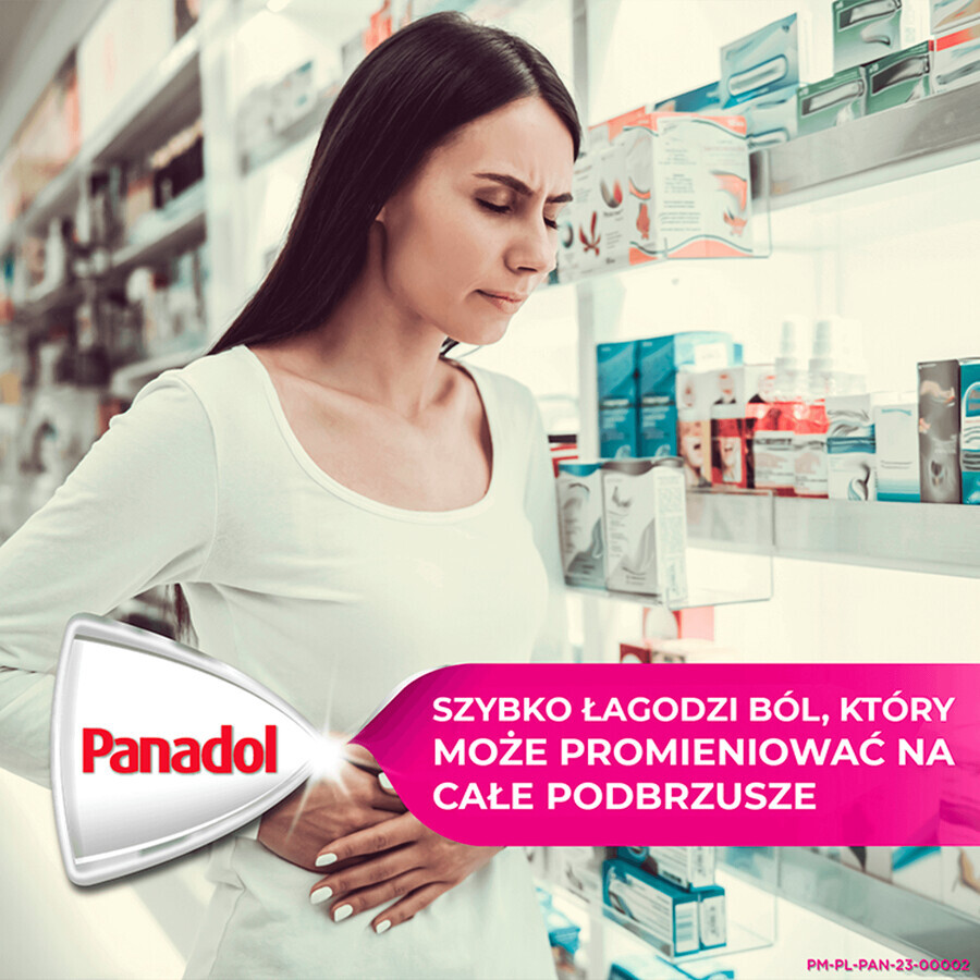 Panadol Femina 500 mg + 10 mg, 10 filmomhulde tabletten