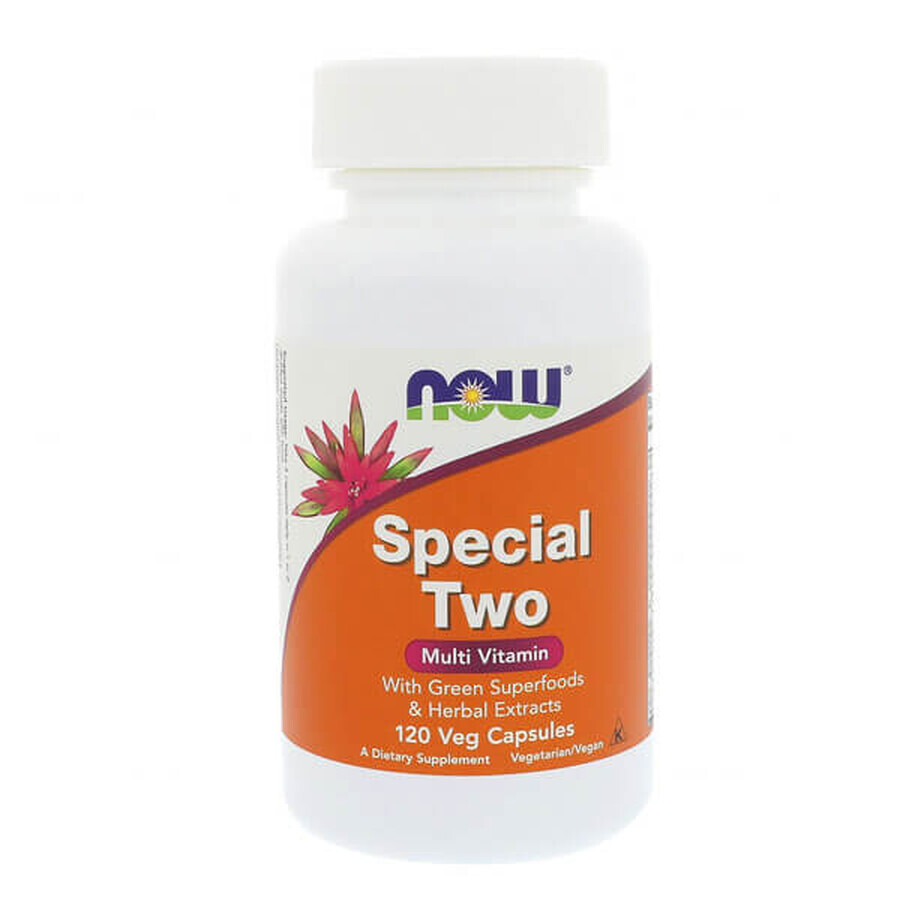 Now Foods Special Two, Vitamin and Mineral Pack, 120 Vegetarian Capsules