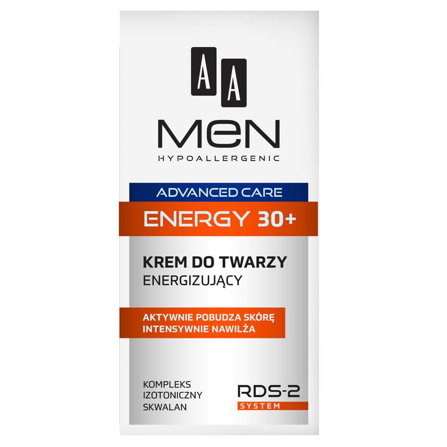 AA Men Energy, energiegevende crème 30+, 50 ml