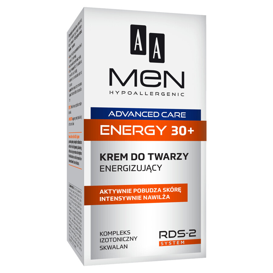 AA Men Energy, energiegevende crème 30+, 50 ml