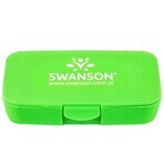 Swanson pillendoos, dagelijkse medicatiecassette, 5-kamer, groen