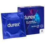 Durex Extra Safe, condooms met meer glijmiddel, versterkt, 3 stuks