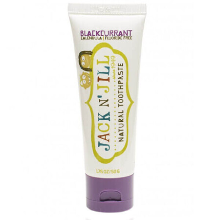 Jack'n'Jill Organic Blackcurrant Toothpaste 50g