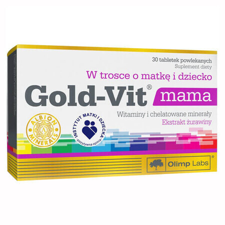 Olimp Gold-Vit Mama, 30 filmomhulde tabletten