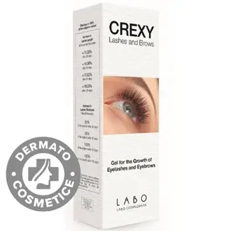 Wimper- en wenkbrauwgroeigel Crexy, 8 ml, Labo