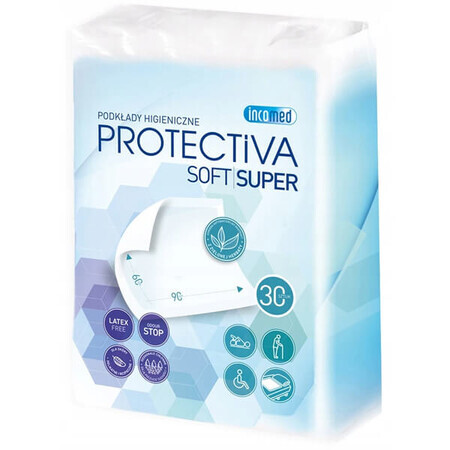 Protectiva Soft Super, hygiënepads, 60 cm x 90 cm, 30 eenheden