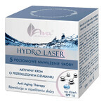 Ava Hydro Laser, aktive Tagescreme mit verlängerter Wirkung SPF 15, 50 ml