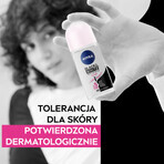 Nivea, antitraspirante roll-on, Invisible Black &amp; White, trasparente, 50 ml