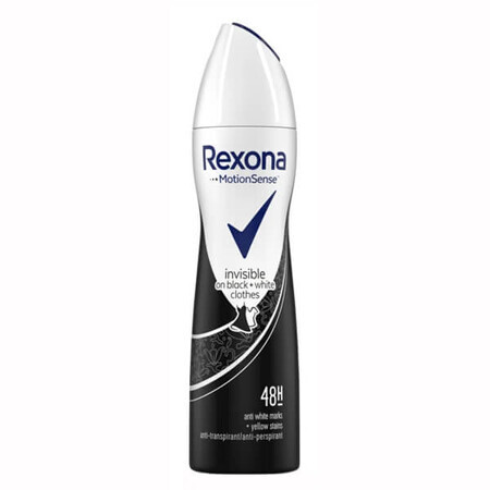 Rexona, antitranspiratiespray, Invisible Black &amp; White, 150 ml