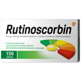 Rutinoscorbin 25 mg + 100 mg, 150 film-coated tablets