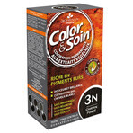 Color&amp;Soin, haarverf, 3N, donker kastanje, 135 ml