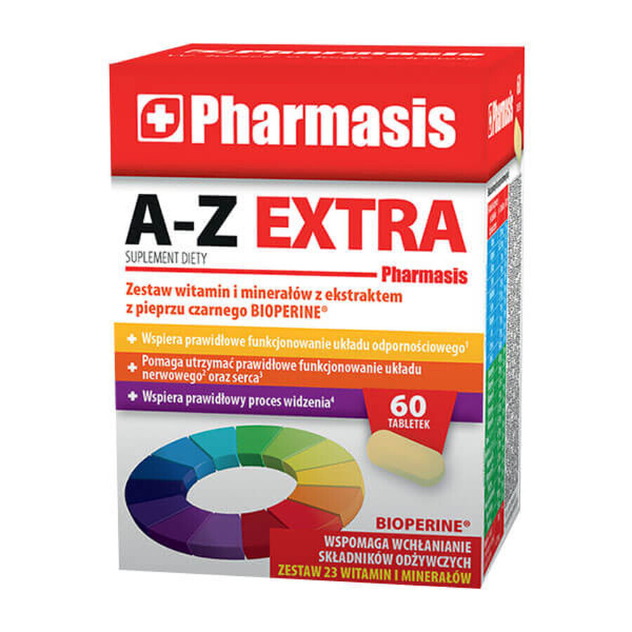 Pharmasis A-Z Extra, 60 tabletten