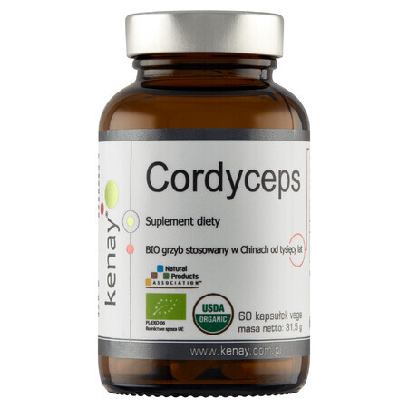 Kenay Cordyceps, 60 gélules végétales