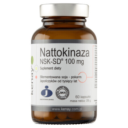 Kenay Nattokinase NSK-SD 100 mg, 60 capsules