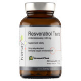 Kenay Resveratrol Trans Micronized 100 mg, 60 vegetable capsules