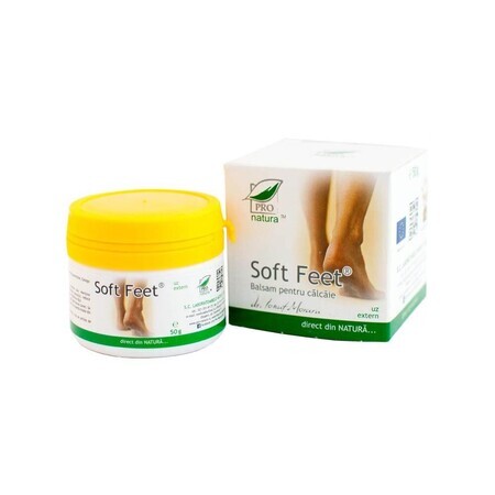 Baume pour talons Soft Feet, 50 g, Pro Natura