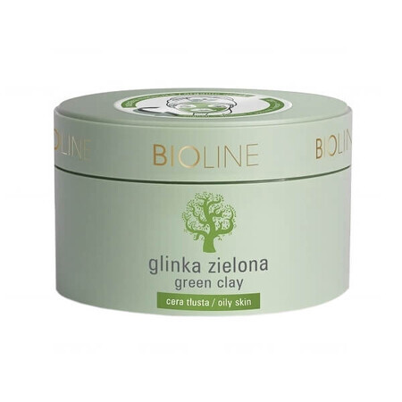 Bioline, argile verte, peau grasse, 150 g