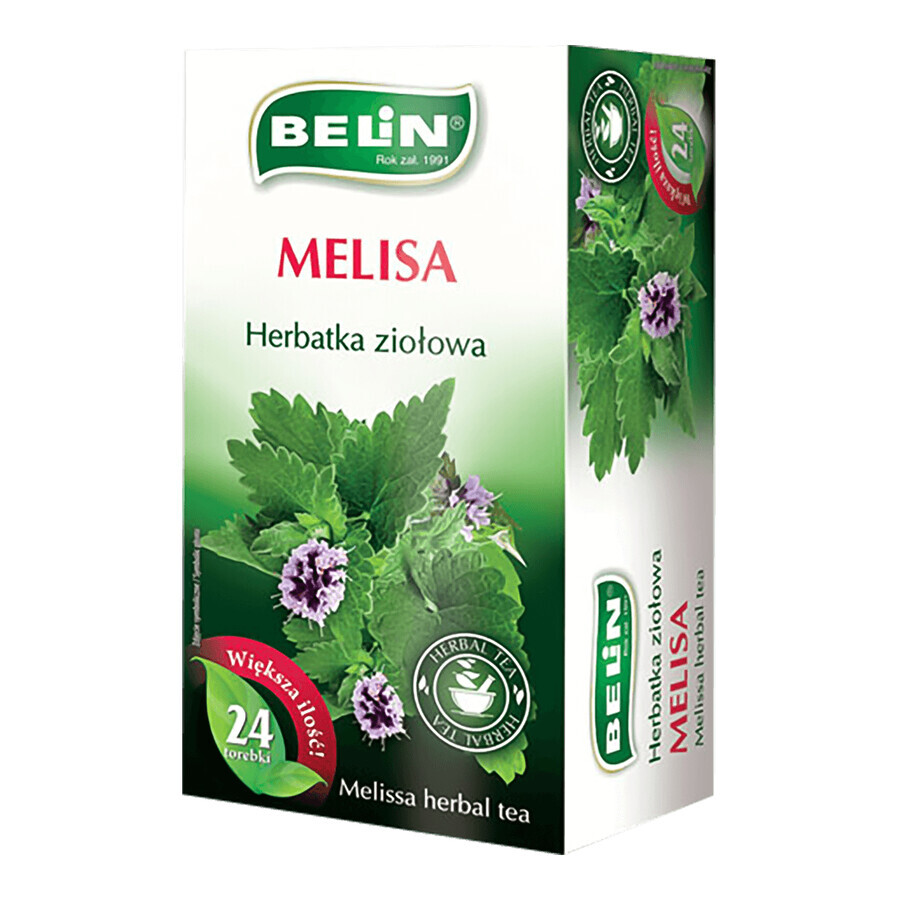 Belin Melisse, kruidenthee, 1,5 g x 24 builtjes