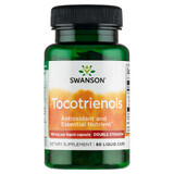 Swanson Tocotrienols Double Strength, tocotrienoles Forte DeltaGold con Annatto, 60 cápsulas de gel