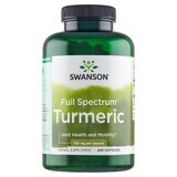 Swanson Full Spectrum Turmeric, cúrcuma, 240 cápsulas