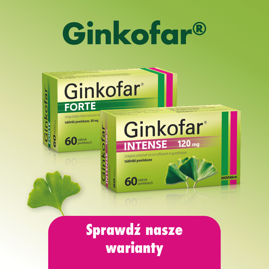 Ginkofar Extra 240 mg, 30 comprimidos