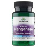 Swanson Albion Manganese Chelate, 180 capsules