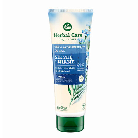 Farmona Herbal Care, hand and nail cream with linseed, 100 ml