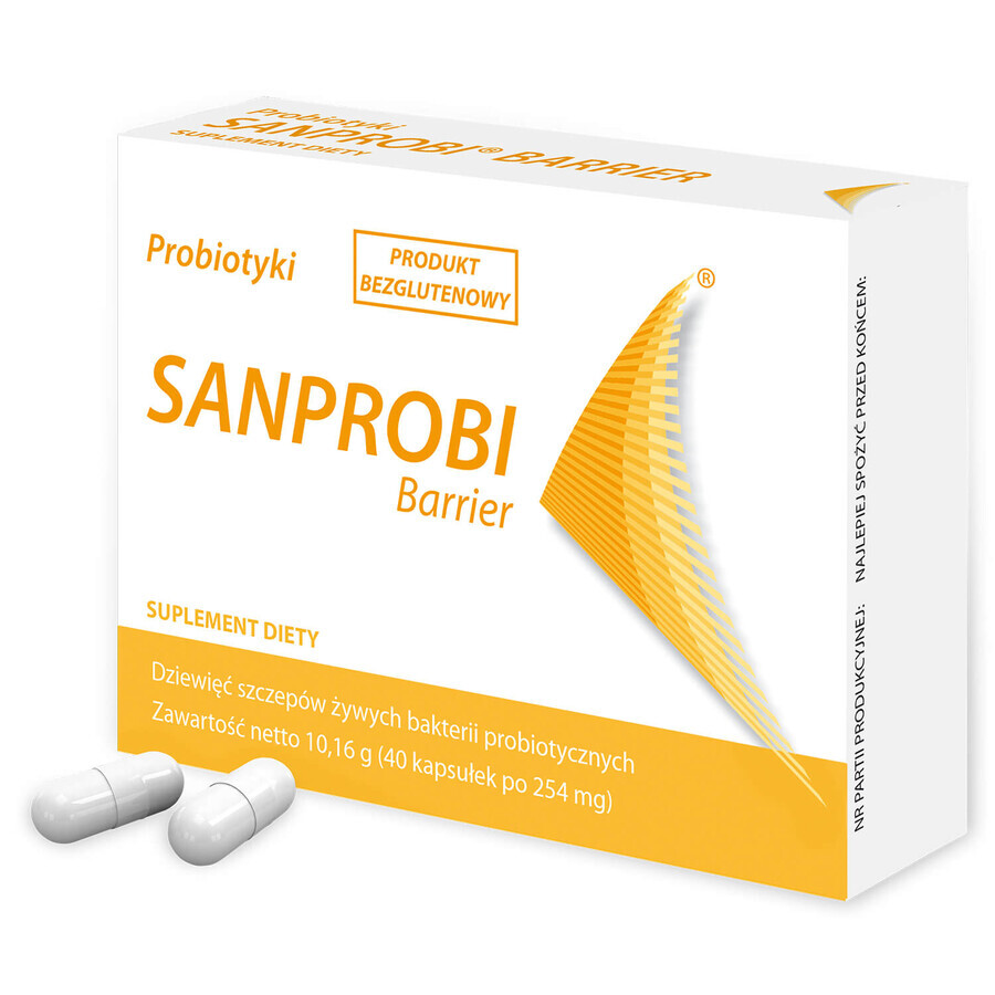 Sanprobi Barrier, 40 capsules