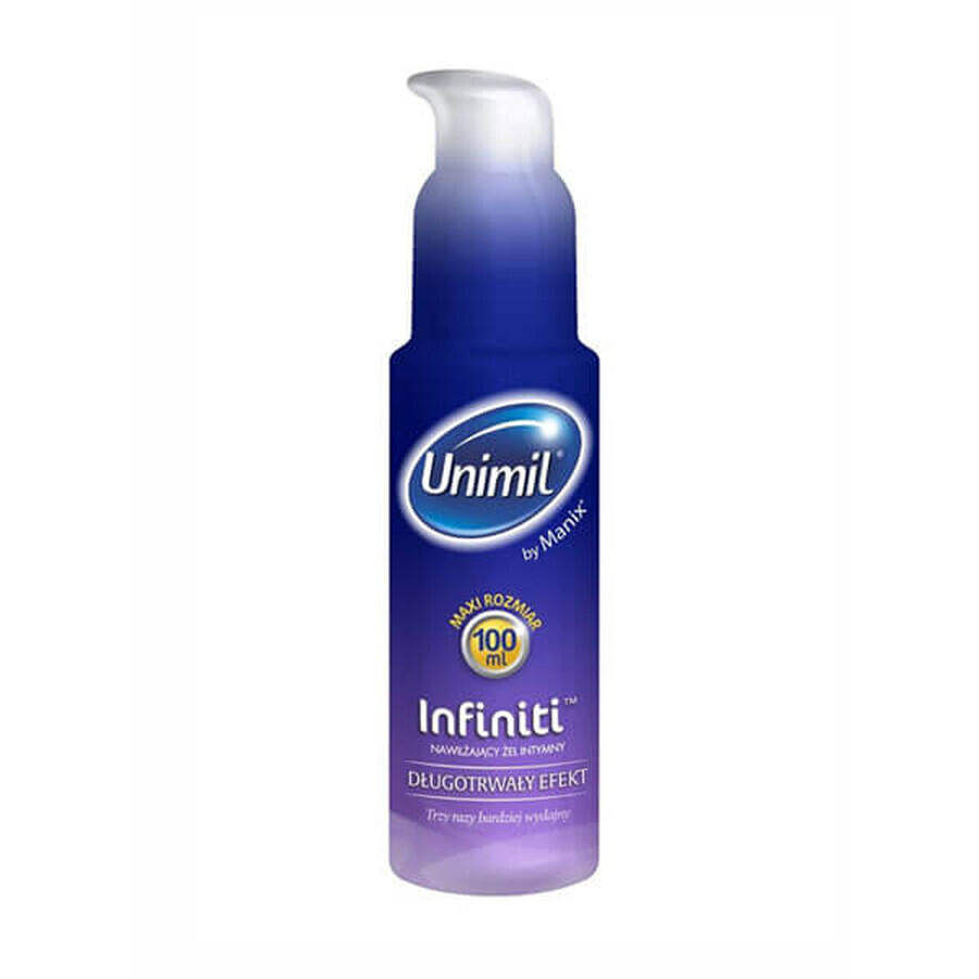 Unimil Infiniti Langdurig Effect, hydraterende intieme gel, 100 ml