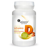 Aliness Vitamine D3 2000 IE, 120 capsules