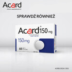 Acard 75 mg, 60 enteral tablets