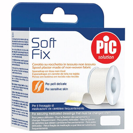 Pic Solution Soft Fix, vlieslijm, 2,5 cm x 5 m, 1 stuk