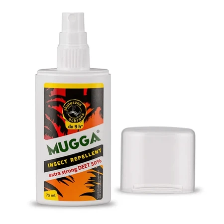 Mugga Insectenspray, tropische muggenspray, DEET 50%, 75 ml