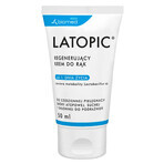 Latopic, crème régénérante pour les mains dès le premier jour, peau atopique, 50 ml