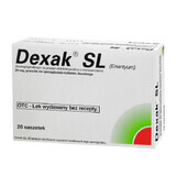 Dexak SL 25 mg, granules for oral solution, 20 sachets (parallel import)