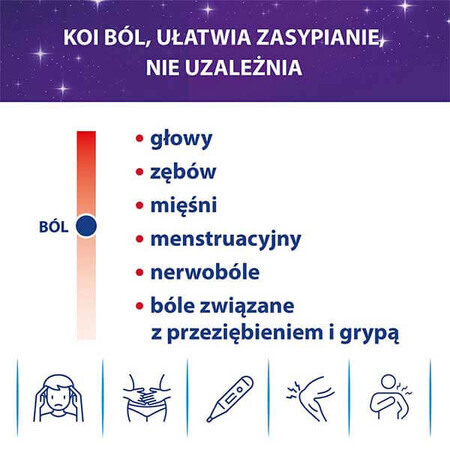 Apap Night 500 mg + 25 mg, 50 filmomhulde tabletten