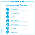 Fervex D 500 mg + 200 mg + 25 mg, granulaat voor orale oplossing, 8 sachets