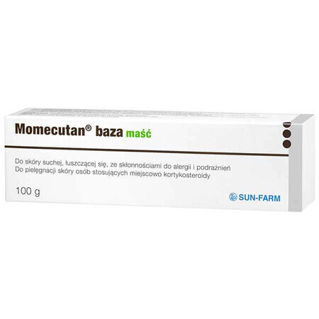 Base Momecutan, unguento, pelle secca e squamosa, 100 g