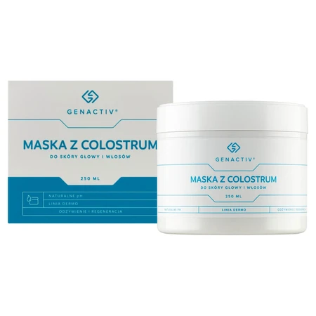 Genactiv, colostrum mask for scalp and hair, 250 ml