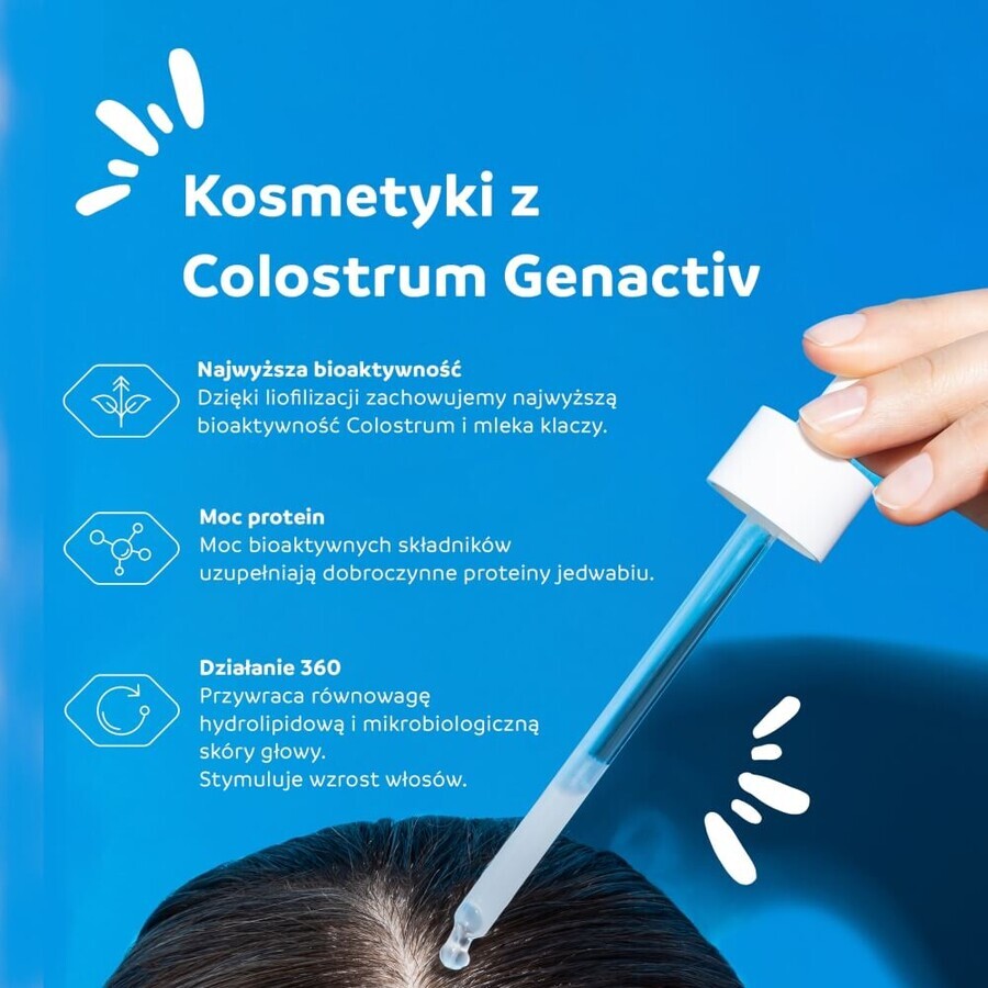 Genactiv, colostrum masker voor hoofdhuid en haar, 250 ml