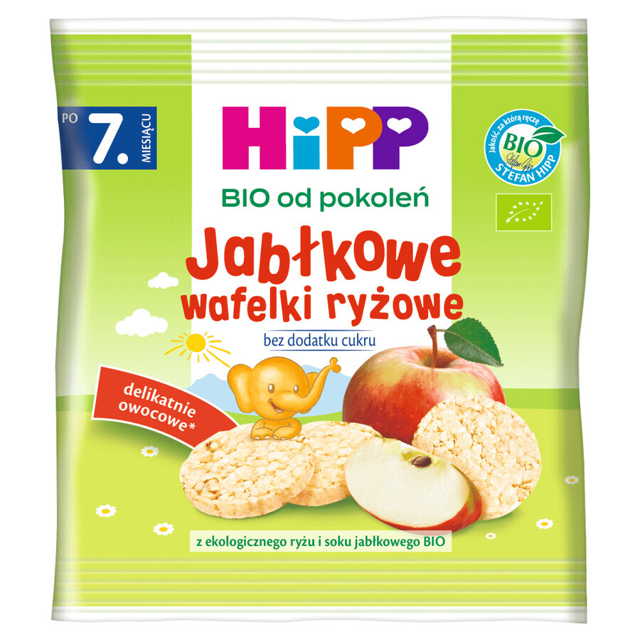 HiPP Apple Rice Krispies Bio, après 7 mois, 30 g