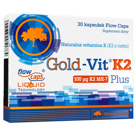 Olimp Gold-Vit K2 Plus, 30 capsules