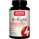 Jarrow Formulas B-Right, vitamine B-complex, 100 capsules