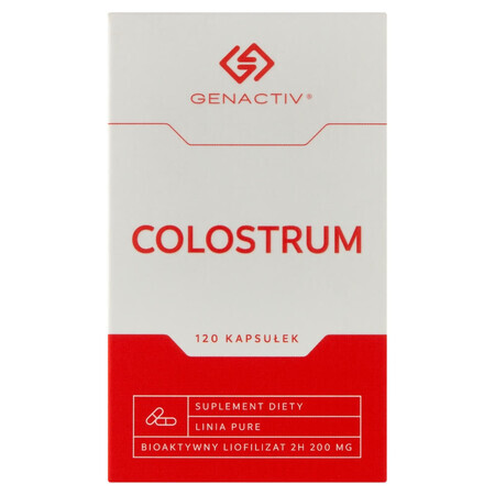 Genactiv Colostrum, 120 capsules