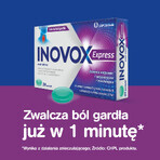 Inovox Express 2 mg + 0.6 mg + 1.2 mg, mint flavor, 24 tablets