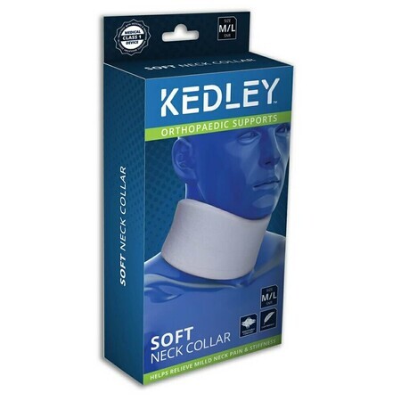 Soft cervical collar size M/L, KED046, Kedley