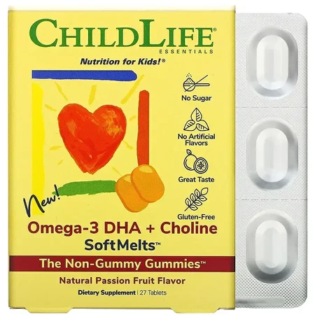 Healthy Vision SoftMelts Childlife Essentials, 27 tablet, Secom