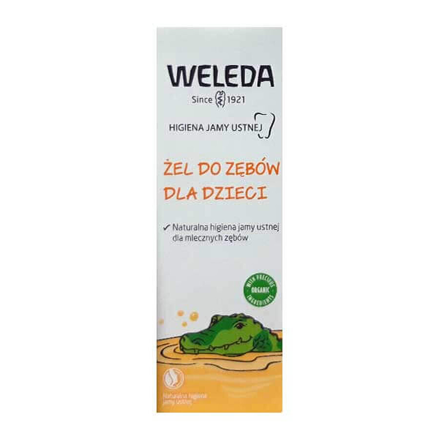 Weleda, tandenpoetsgel voor kinderen, 50 ml