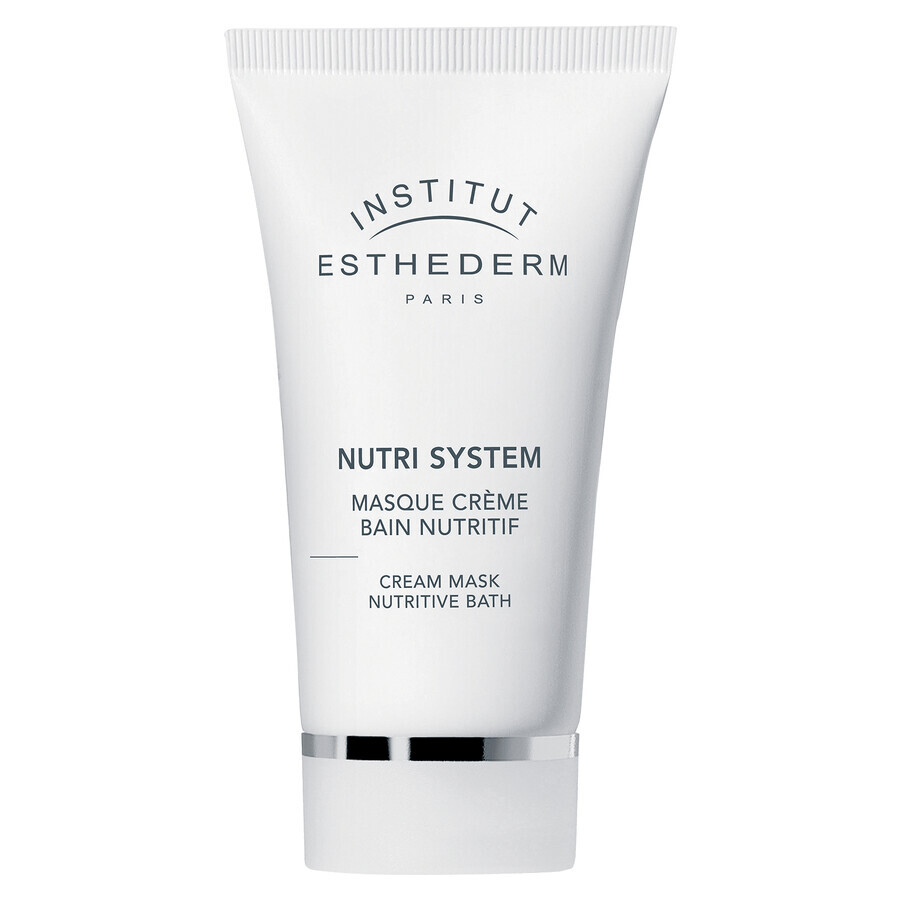 Esthederm Nutri System, Masque Crème Bain Nutritif, masque visage nourrissant et régénérant, 75 ml